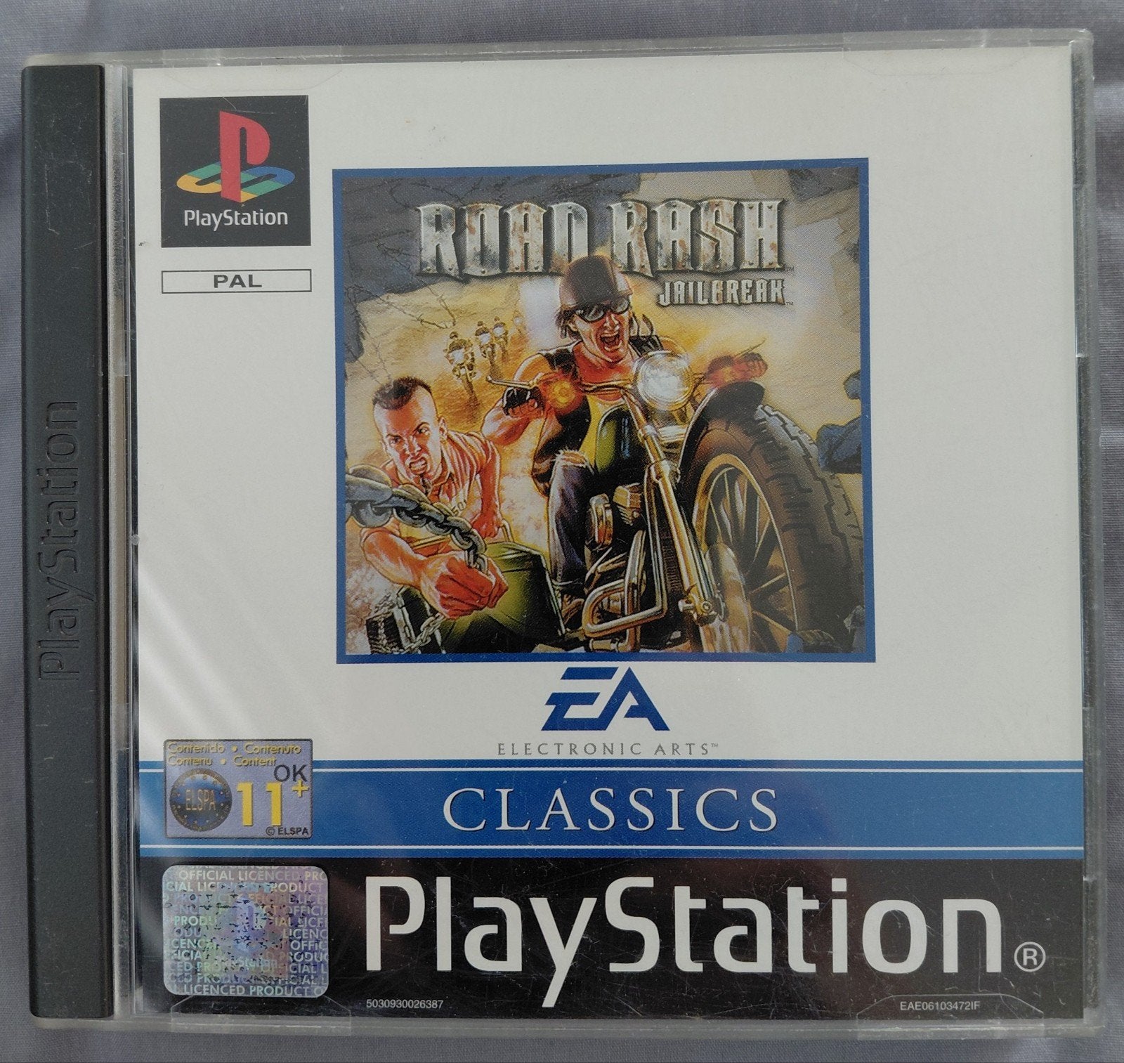 Road Rash Jailbreak - PlayStation 1 (PS1) compleet, Spelcomputers en Games, Racen en Vliegen, 2 spelers, Ophalen of Verzenden