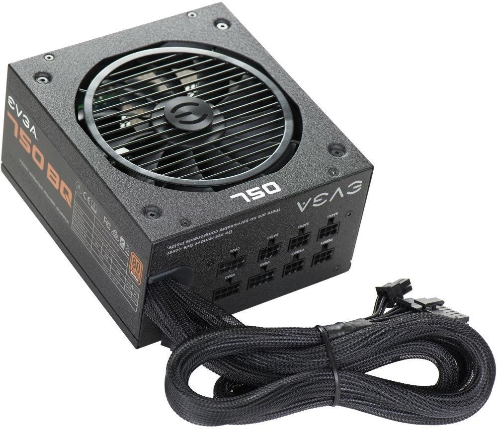 EVGA 750 BQ Voeding, Computers en Software, Interne voedingen, Ophalen of Verzenden, Zo goed als nieuw