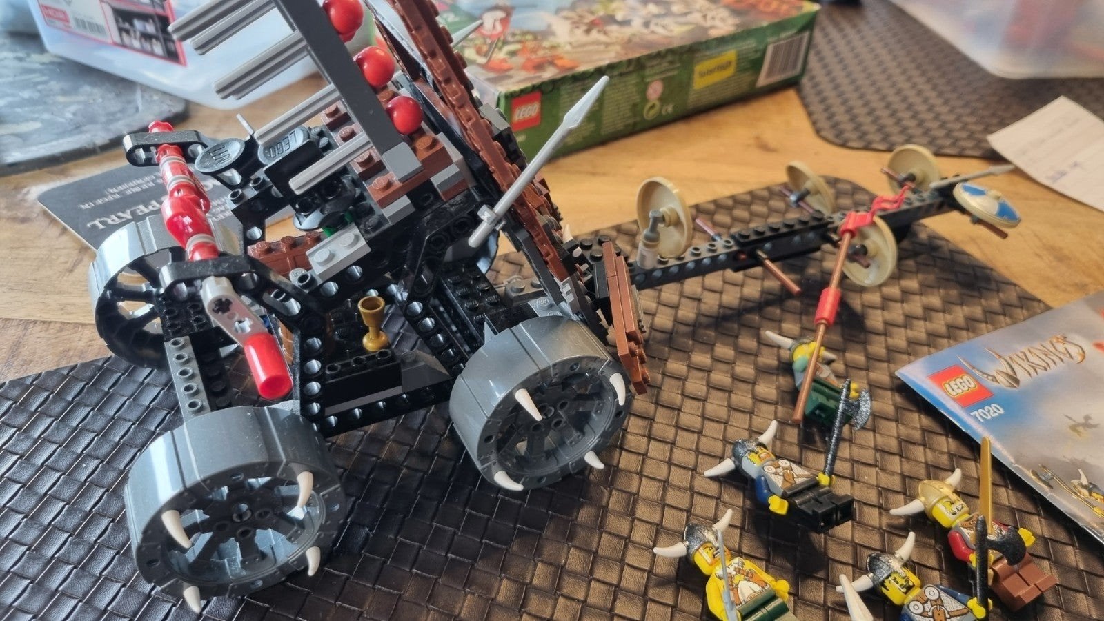 Lego Vikings 7020: Leger van Vikingen en Zware Artillerie, Ophalen of Verzenden, Zo goed als nieuw, Overige merken