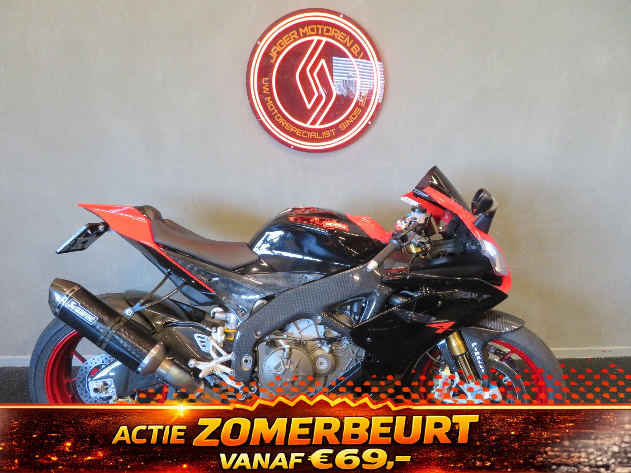 Aprilia RSV4 FACTORY RK SPECIAL HISTORIE! (bj 2010), Bedrijf, Super Sport