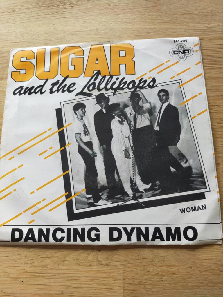 Sugar and the Lollipops , dancing dynamo, Cd's en Dvd's, Vinyl Singles, Zo goed als nieuw, Pop, Ophalen of Verzenden