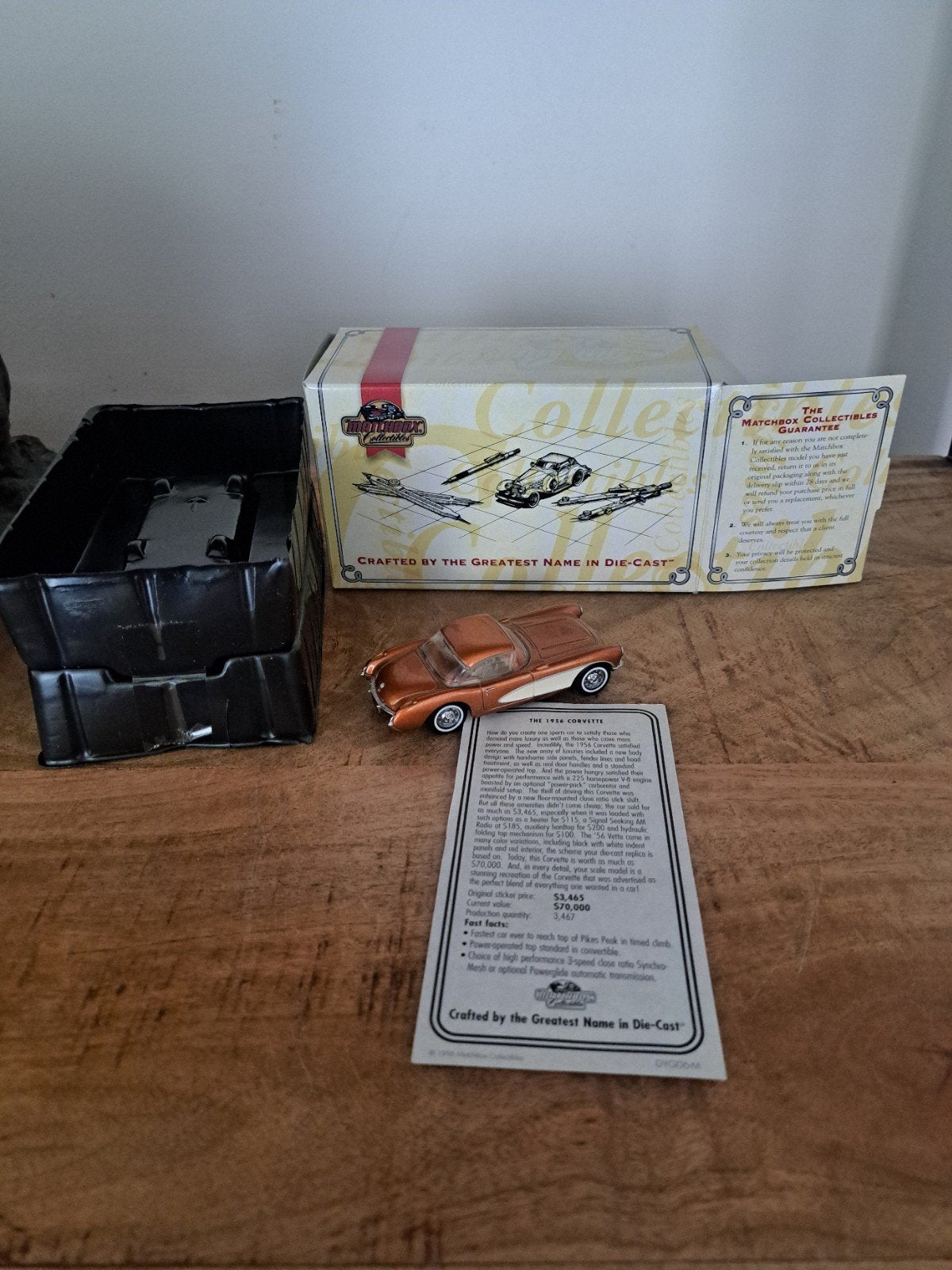 dinky matchbox model corvette in ovp, Auto, Matchbox, Matchbox dinky, Ophalen of Verzenden
