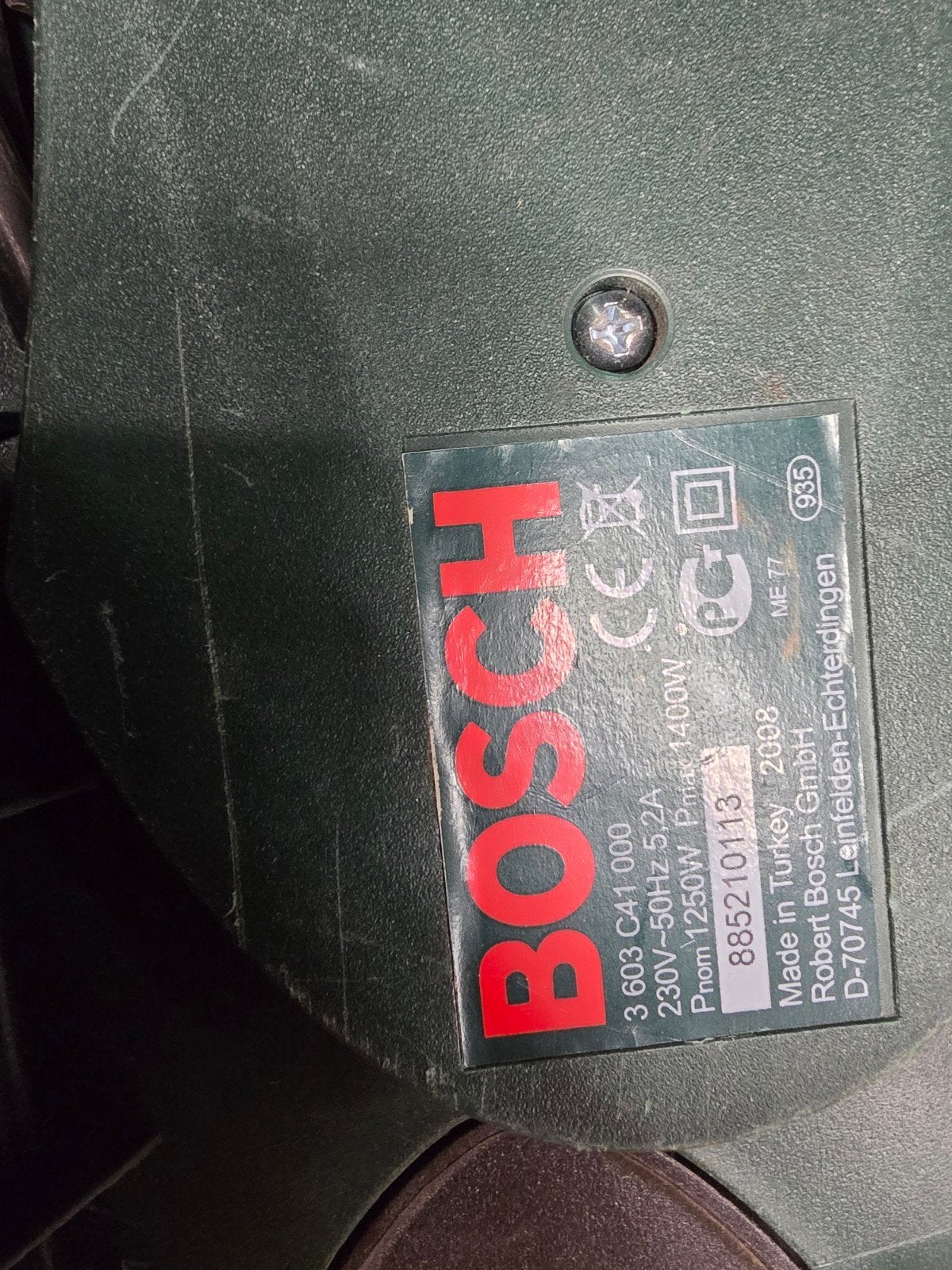 Bosch schuurmachine met stofzuiger - ZGAN, Ophalen of Verzenden, Zo goed als nieuw, 1200 watt of meer, Overige typen