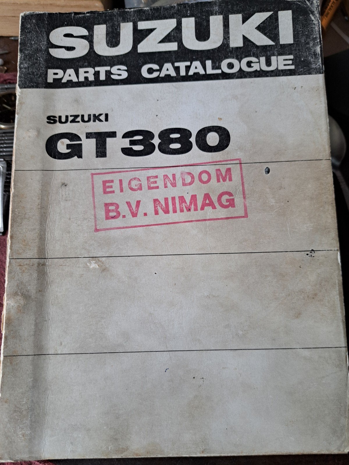 Suzuki GT 380 Parts catalogue., Motoren, Ophalen of Verzenden, Suzuki