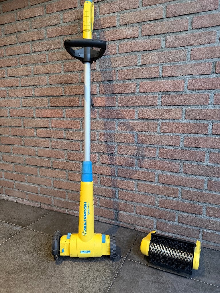 Gloria multibrush + borstel stenenoppervlak, Ophalen of Verzenden, Gebruikt, Overige soorten, GLORIA