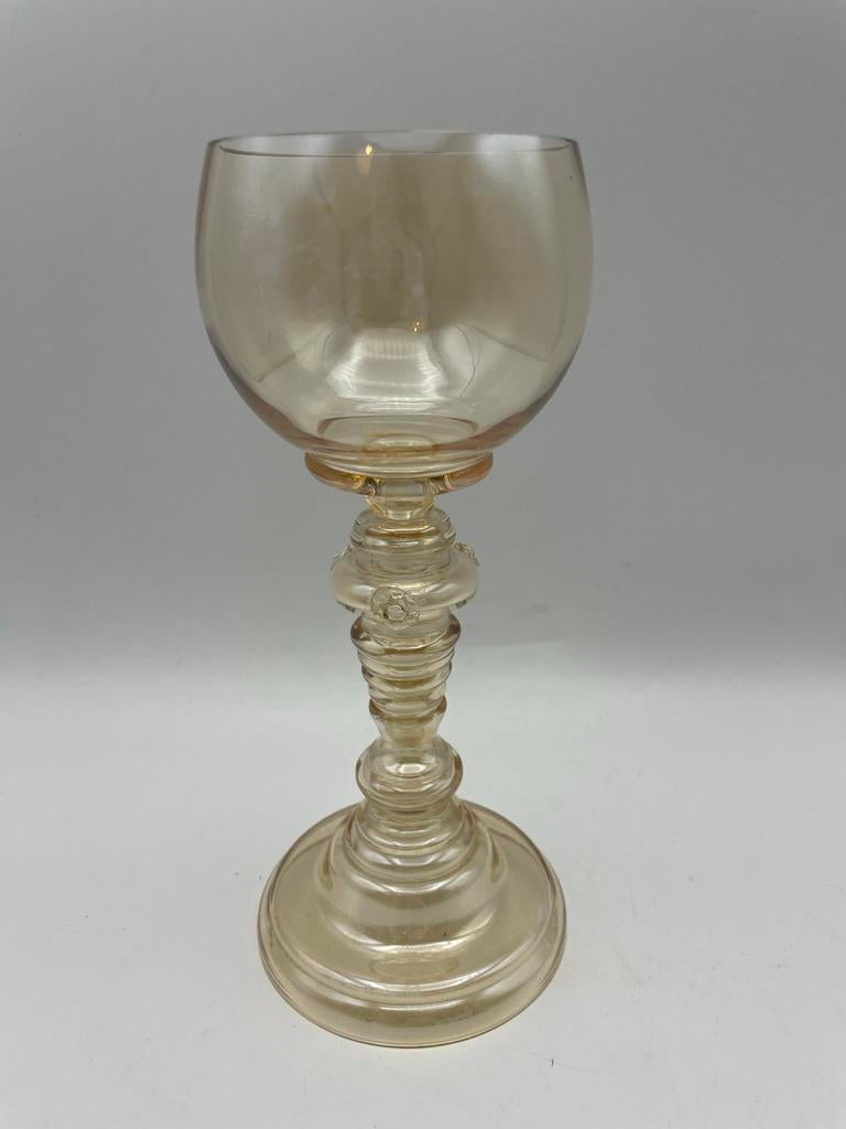 Italiaanse Roemer van Iriserend Glas - Circa 1900, Ophalen of Verzenden