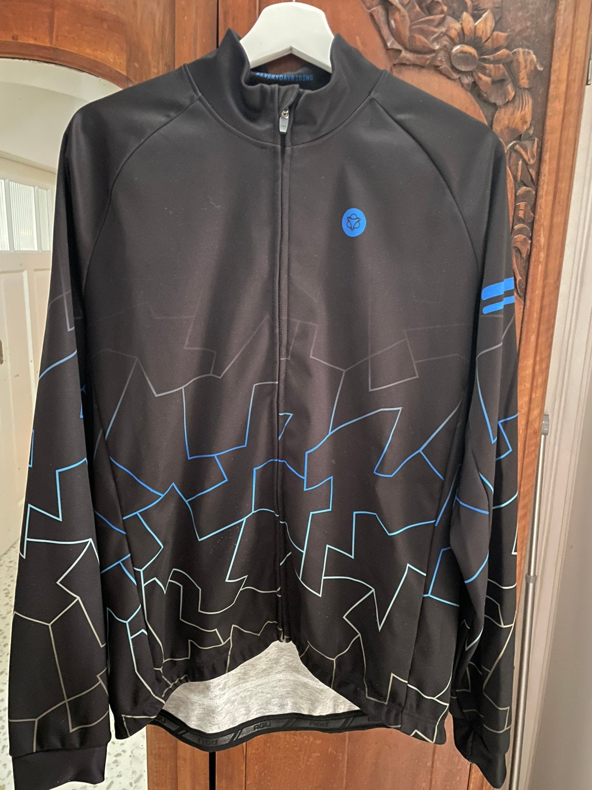 AGU fietsshirt lange mouw herfst/winter Mt.: XXL, Ophalen of Verzenden, Zo goed als nieuw, XXL, Bovenkleding