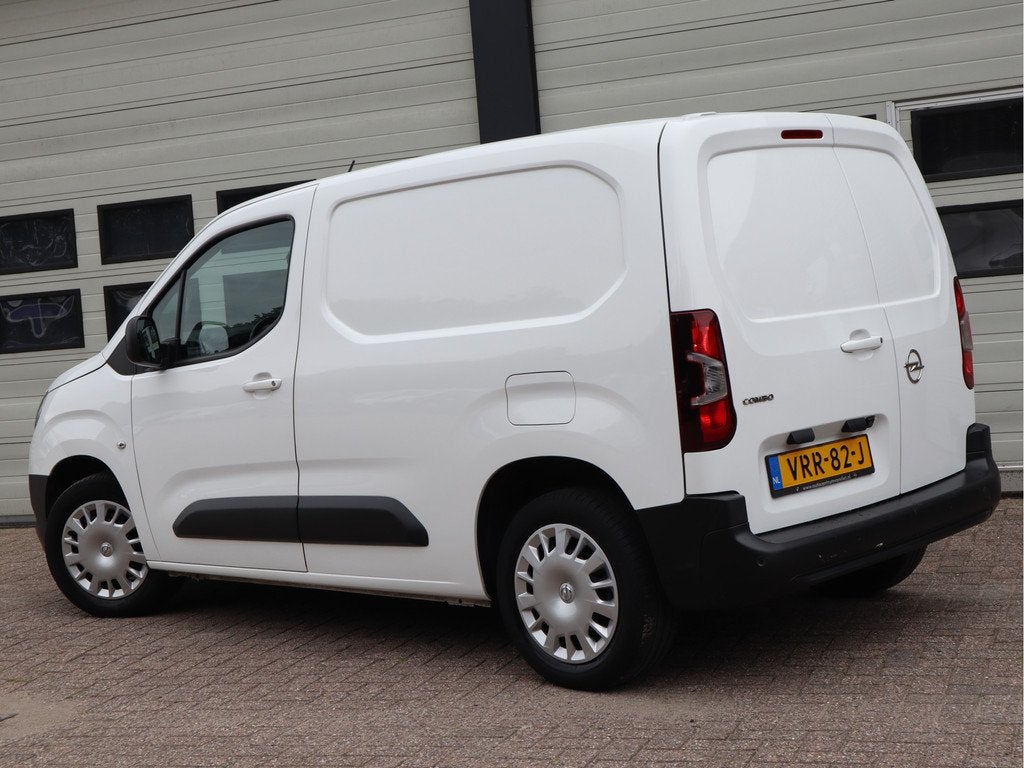 Opel Combo 1.5D 131pk Automaat Euro 6 - Apple - Cruise - Air, Auto's, Bestelauto's, Stof, Gebruikt, 4 cilinders, Wit