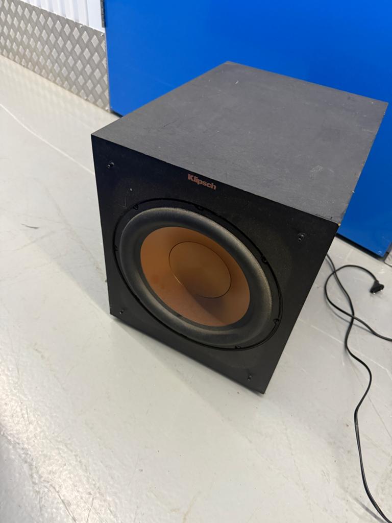 Klipsch R-12SW Subwoofer - Krachtige Bass met Lichte Schade