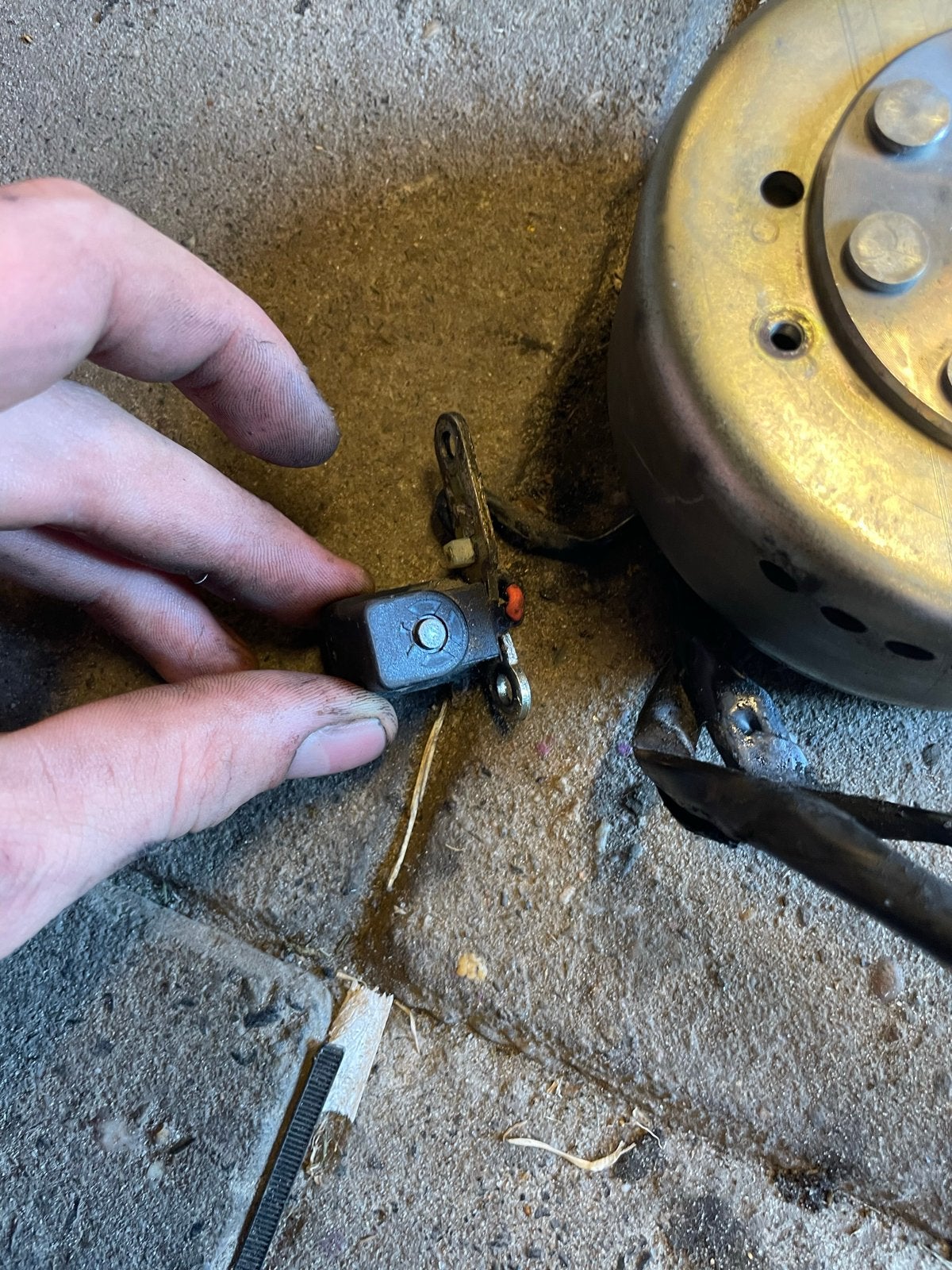 Ontsteking Skipper 125cc - Stator, Vliegwiel & CDI, Ophalen, Gebruikt