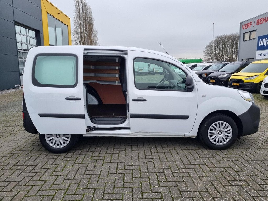Renault Kangoo 1.2 TCe 115 PK Grijs kenteken benzine airco, Voorwielaandrijving, Gebruikt, Euro 6, 4 cilinders