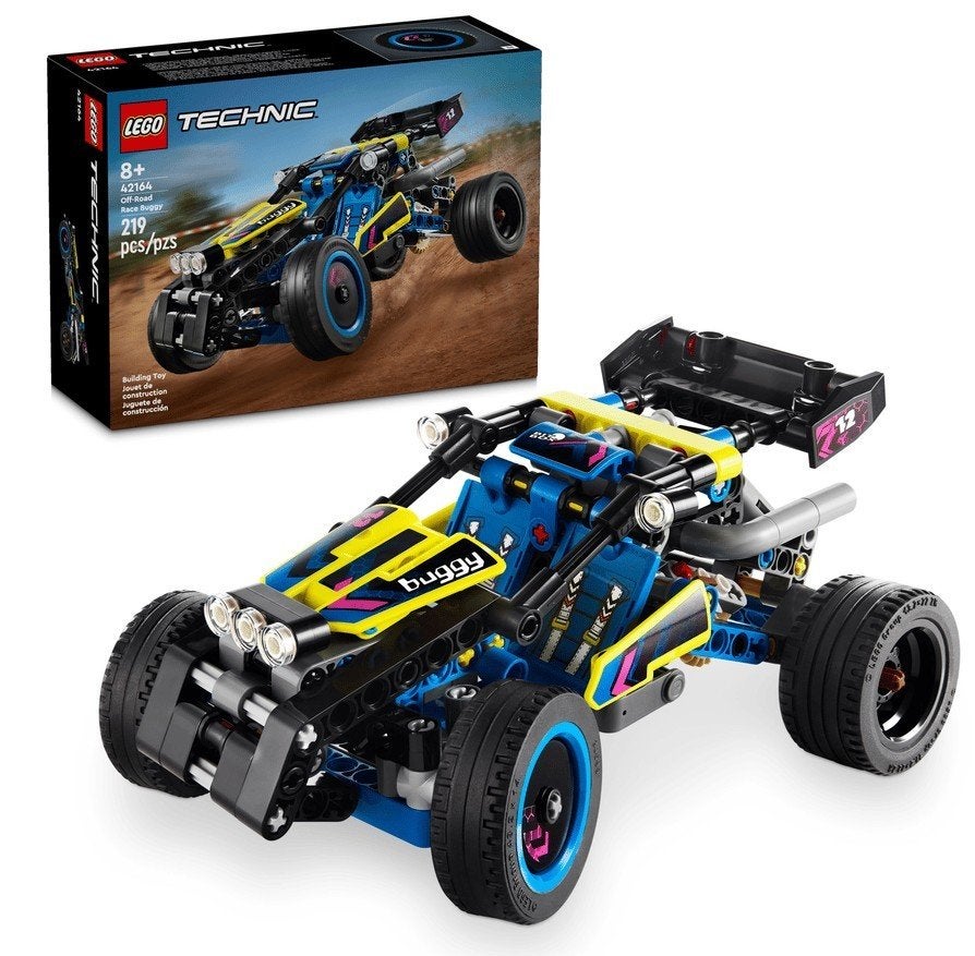 Lego Motor en Buggy, Ophalen, Lego, Zo goed als nieuw, Technic