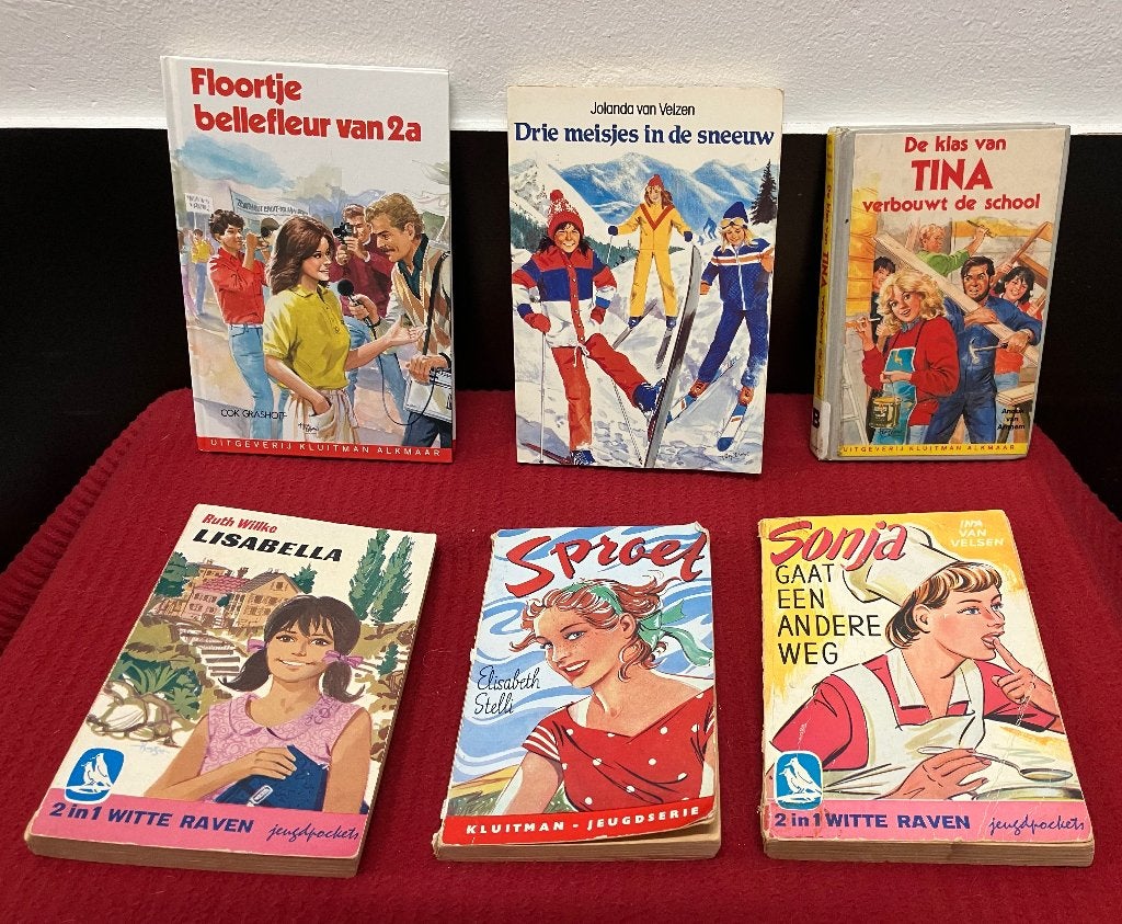 6 leuke meiden boeken Floortje/sproet/sonja/tina/lissabella, Ophalen of Verzenden, Zo goed als nieuw