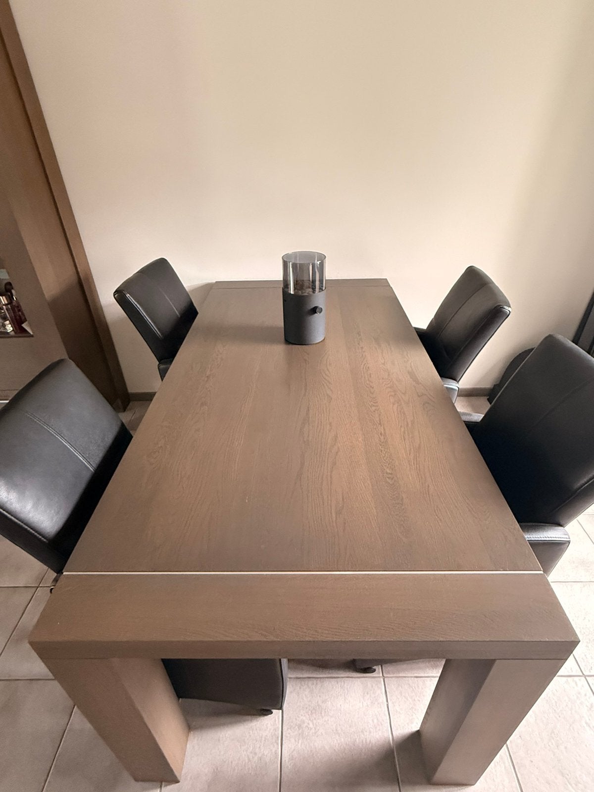 Eetkamer tafel + stoelen, Huis en Inrichting, Ophalen