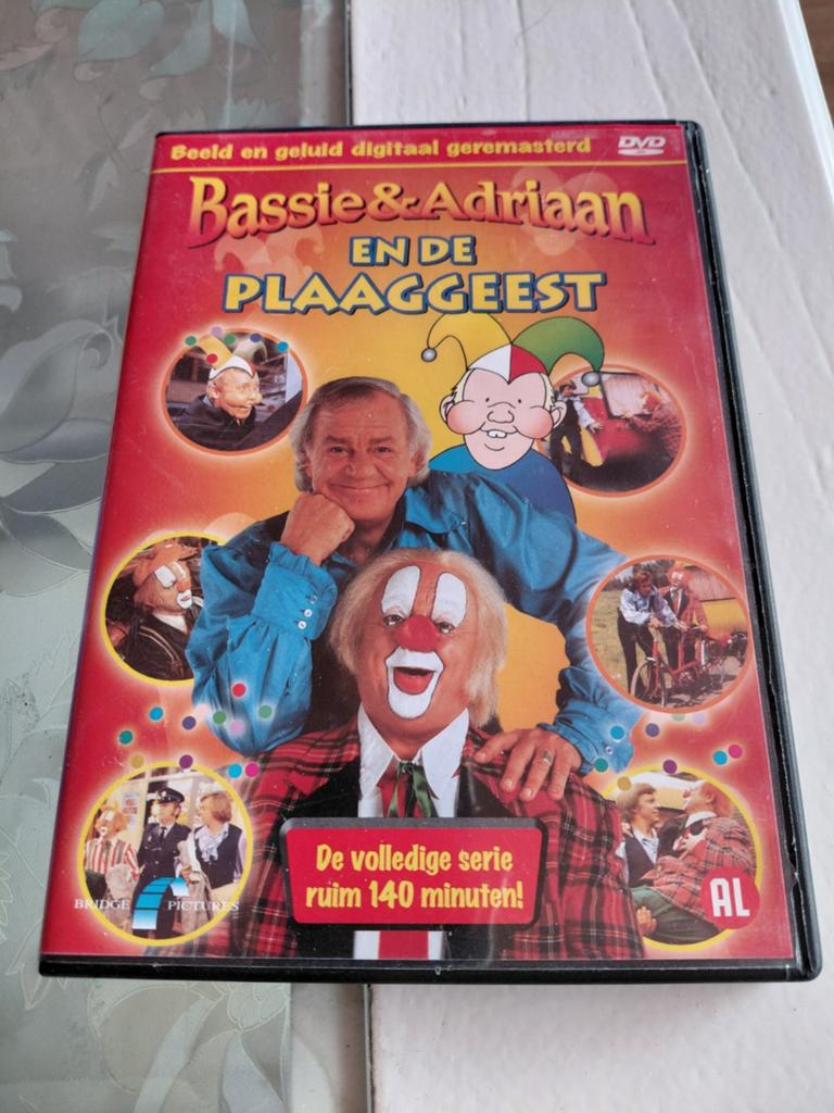 Bassie en Adriaan en de Plaaggeest dvd., Avontuur, Alle leeftijden, Ophalen of Verzenden, Zo goed als nieuw