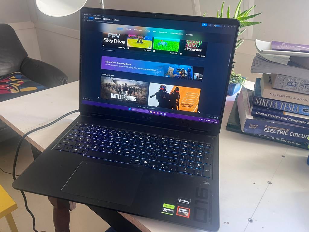 HP Omen O16 laptop rtx5070 1TB 32gb RAM, Ophalen, Met videokaart, Zo goed als nieuw, Gaming