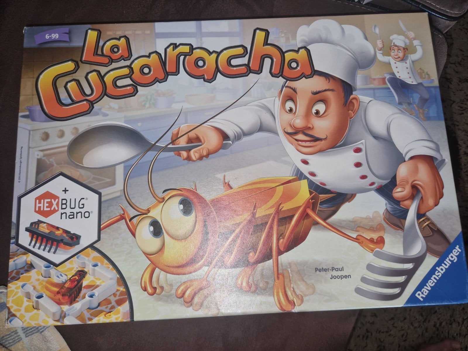 La Cucaracha bordspel van Ravensburger, Drie of vier spelers, Ophalen of Verzenden, Gebruikt, Ravensburger
