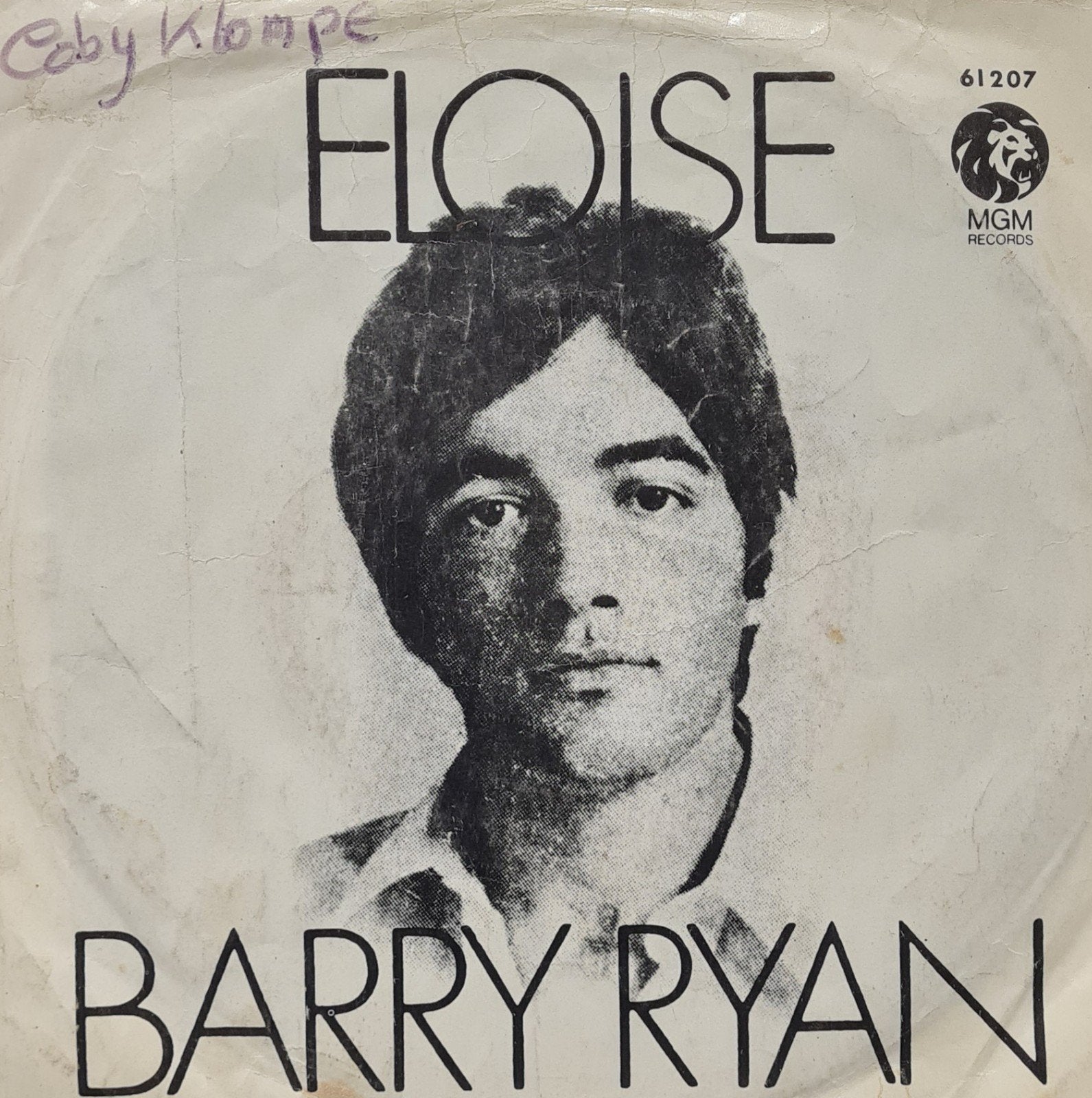 BARRY RYAN - ELOISE, Cd's en Dvd's, Ophalen of Verzenden, Gebruikt, Pop