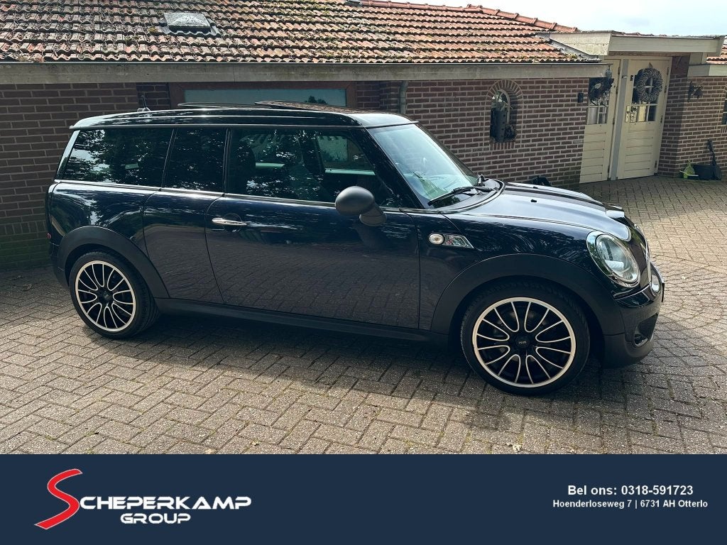 Mini Clubman 1.6 Cooper S 2012 Blauw | Pano | Navi | PDC, Euro 5, Stof, 4 cilinders, Origineel Nederlands