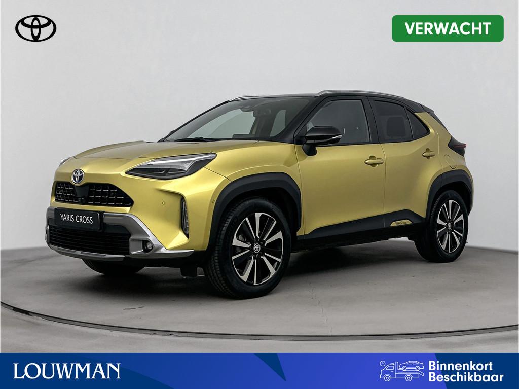 Toyota Yaris Cross 1.5 Hybrid Launch Edition AWD | Leder | 3, Automaat, 12 maanden, Gebruikt, Zwart
