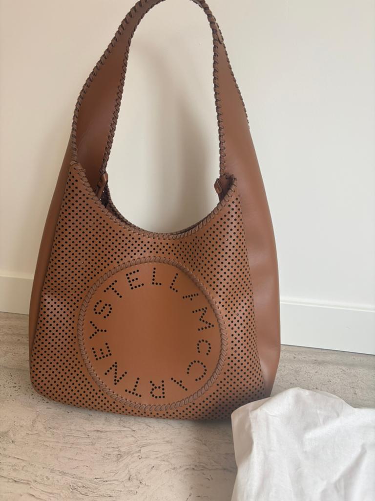 Stella McCartney tas, Ophalen of Verzenden, Zo goed als nieuw, Bruin, Handtas