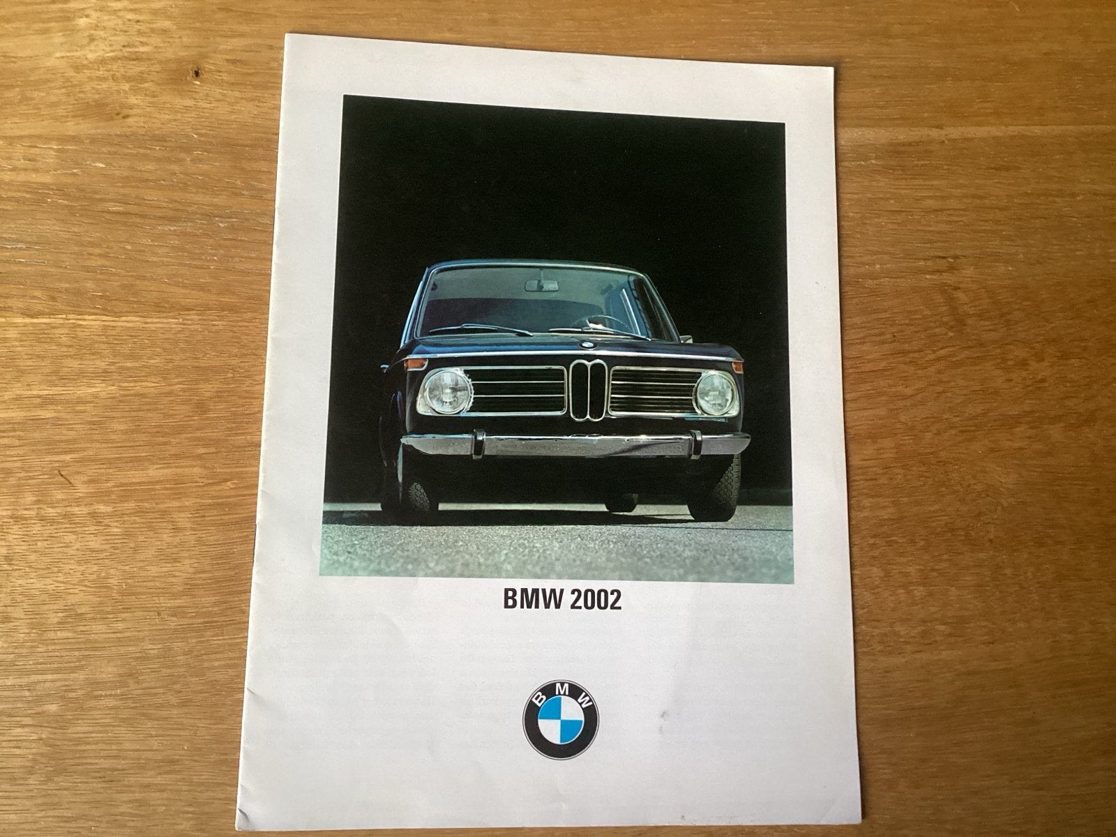 BMW 2002 Brochure - Origineel uit de jaren '70, Ophalen of Verzenden, Gelezen, BMW