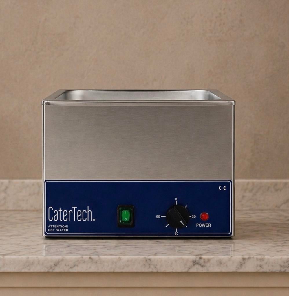 CATERTECH Au Bain Marie met losse bakken+deksels, Huis en Inrichting, Ophalen of Verzenden, Zo goed als nieuw