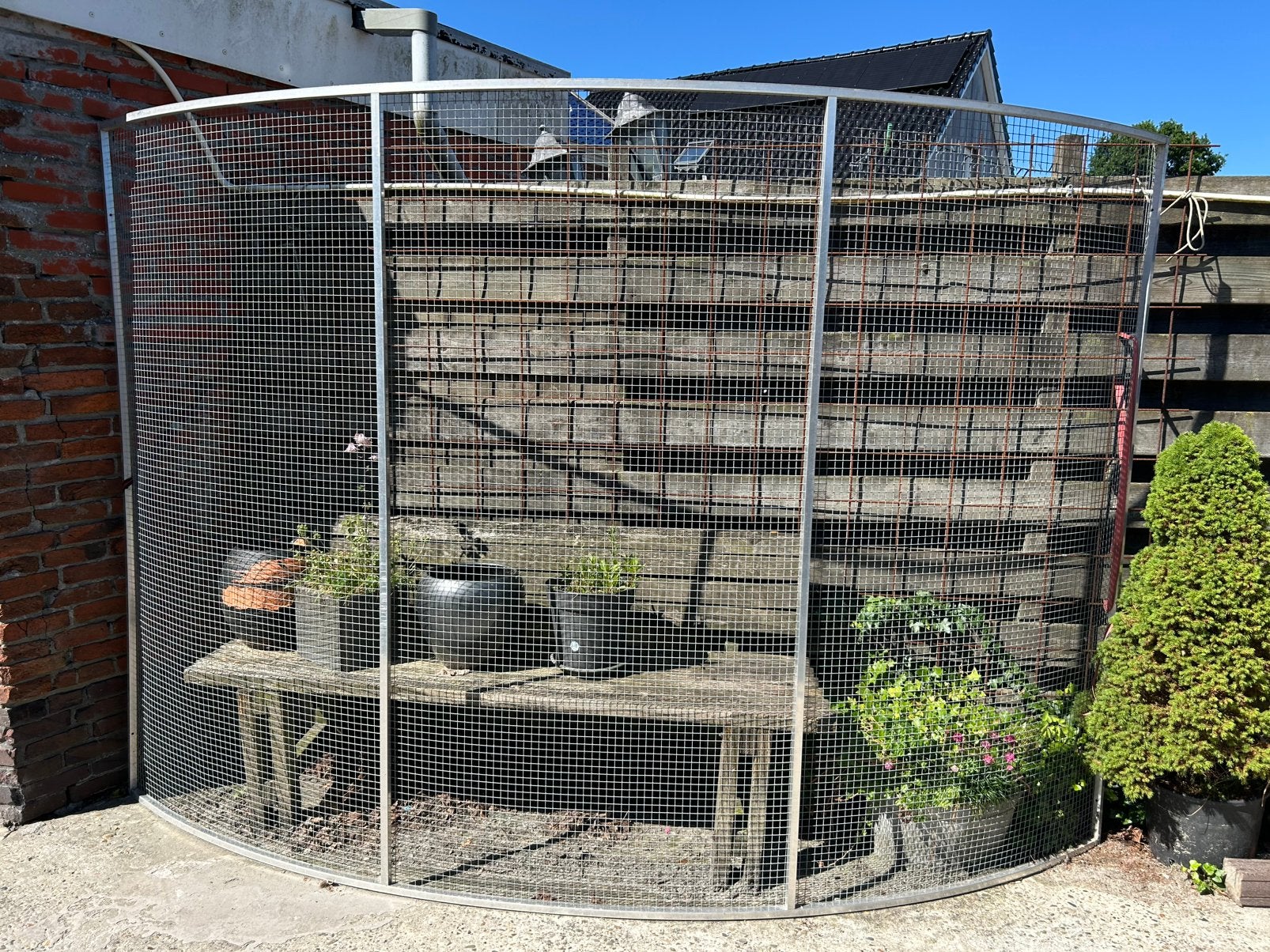 Vogel ren panelen, Dieren en Toebehoren, Ophalen of Verzenden, Zo goed als nieuw, Kunststof, Overige typen