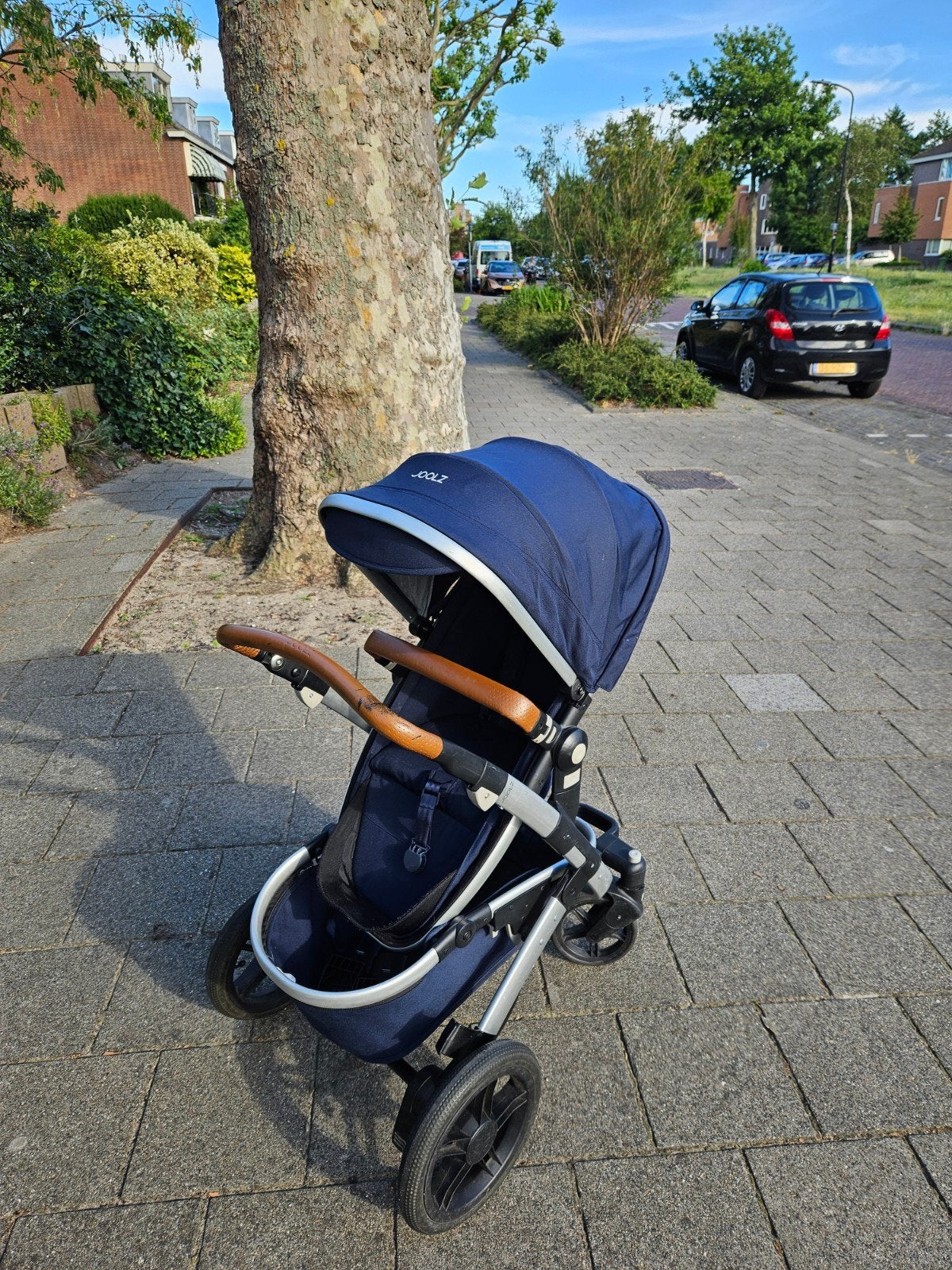 Joolz Geo 2 met trappelzak, reiswieg en Maxi-Cosi adapters, Ophalen, Gebruikt, Overige merken