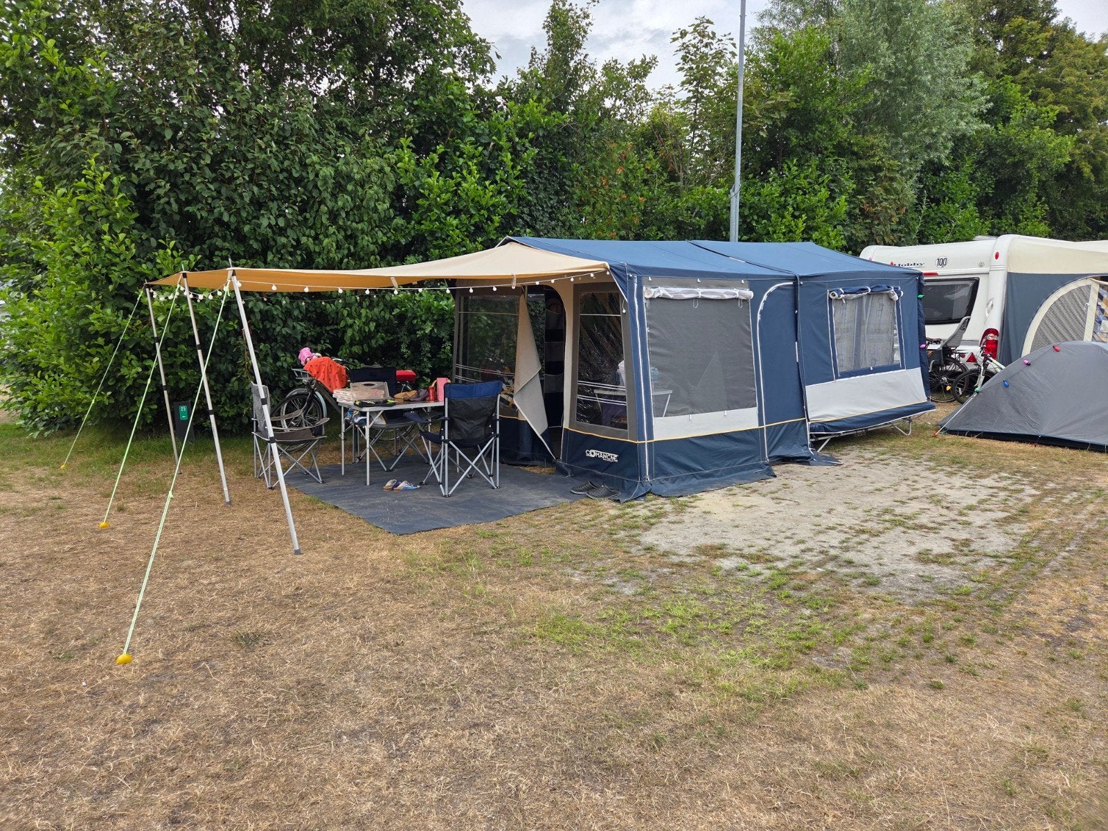 Commanche Montana vouwwagen., Ophalen, Gebruikt, Tot en met 4