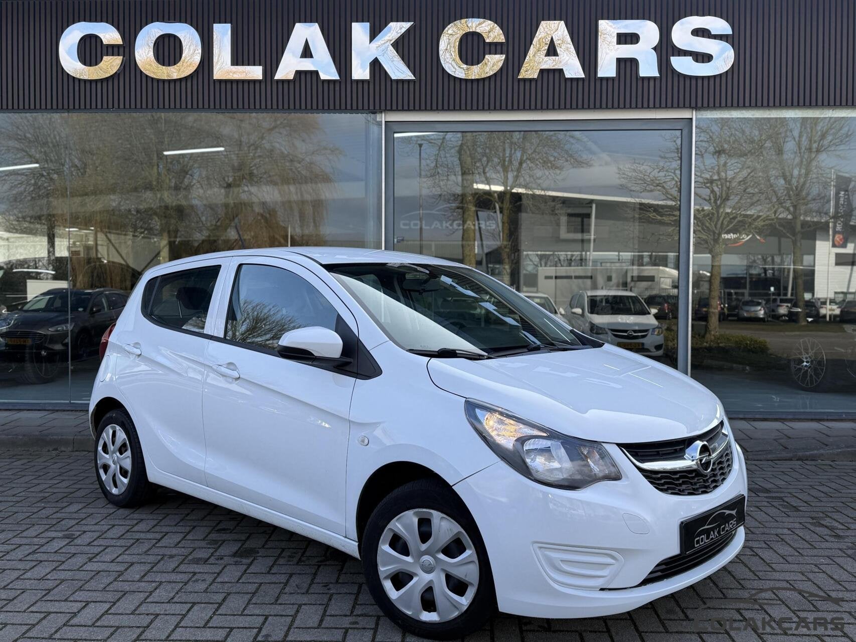 Opel KARL 1.0 ecoFLEX 120 jaar Edition-NAP-Garantie, 839 kg, Gebruikt, Euro 6, Wit