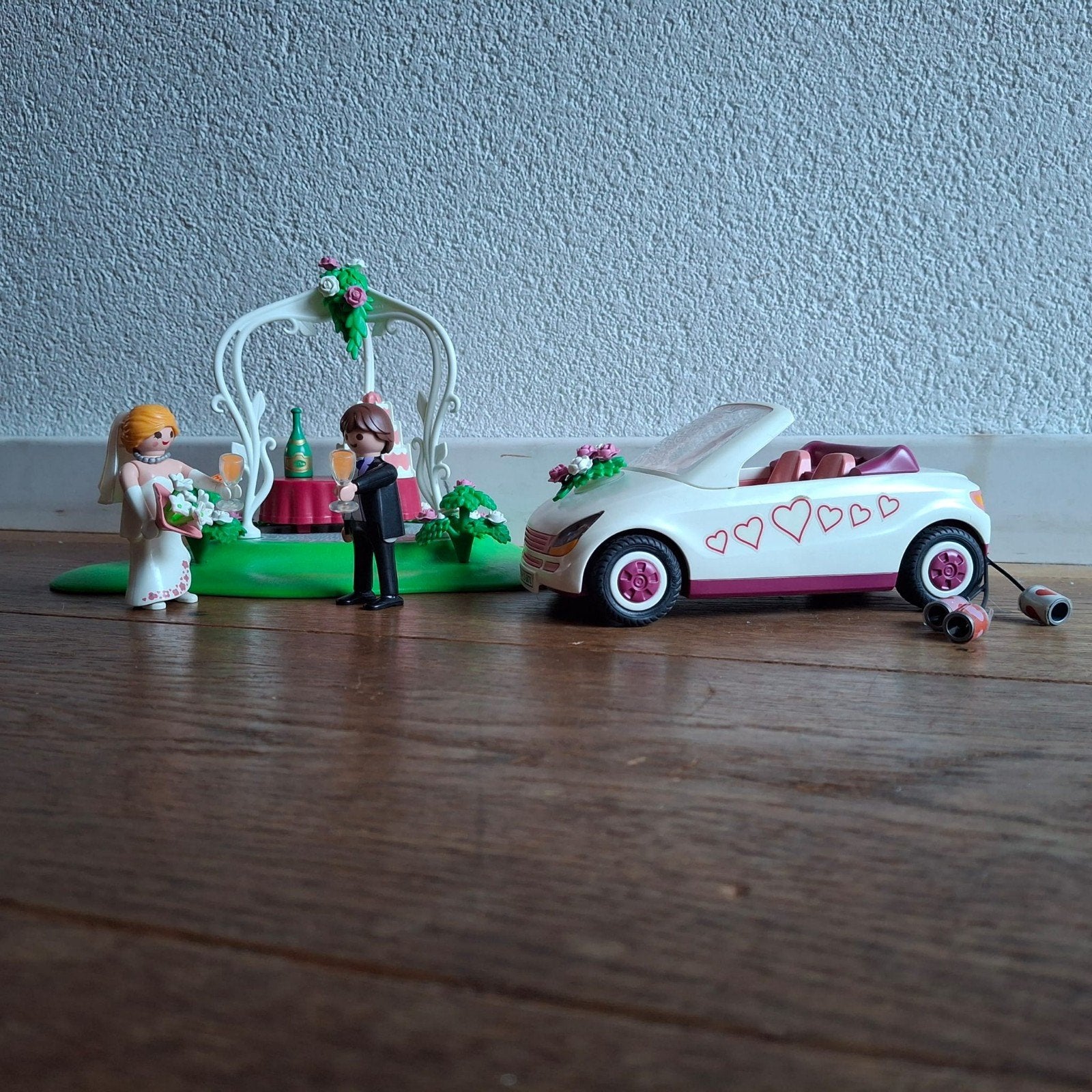 Playmobil Bruiloft Set: Auto, Bruidspaar & Decoratie 6871, Ophalen, Zo goed als nieuw, Jongen of Meisje
