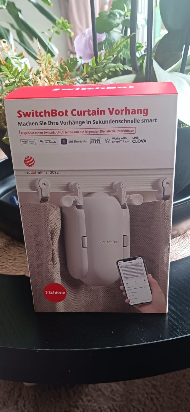 Automatisch gordijn openen en dicht, Ophalen, Zo goed als nieuw, Gordijn