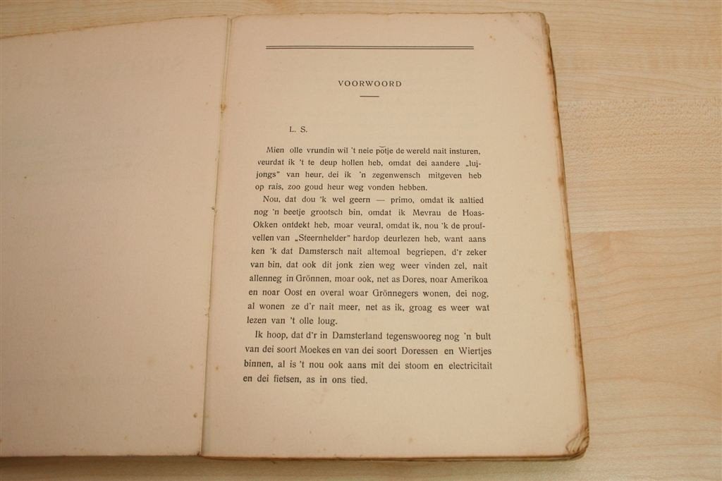 Steernhelder [1915] — Groningse Versjes & Vertelseltjes, Ophalen of Verzenden, Gelezen