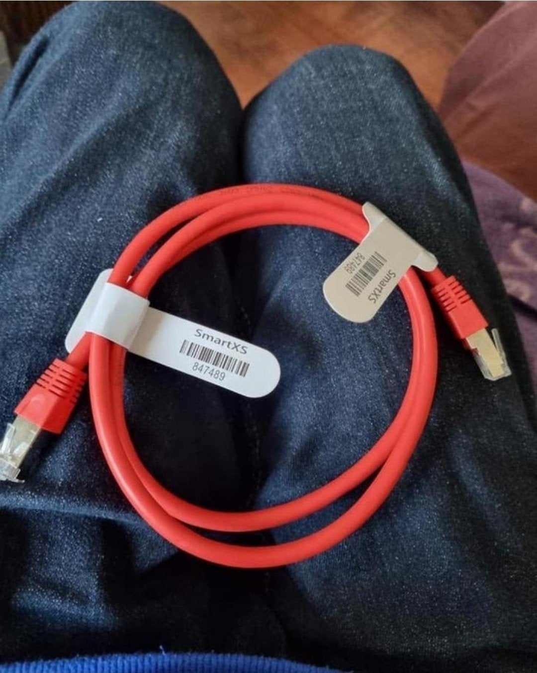 Ethernetkabel 1m UTP Cat6 kabel 1m bieden, Ophalen of Verzenden, Zo goed als nieuw