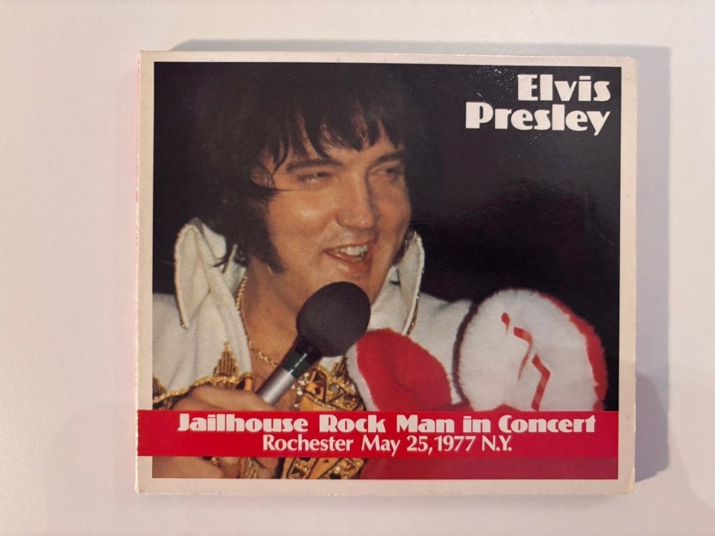 Elvis CD - Jailhouse Rock Man in Concert, Verzenden, Zo goed als nieuw, Rock-'n-roll