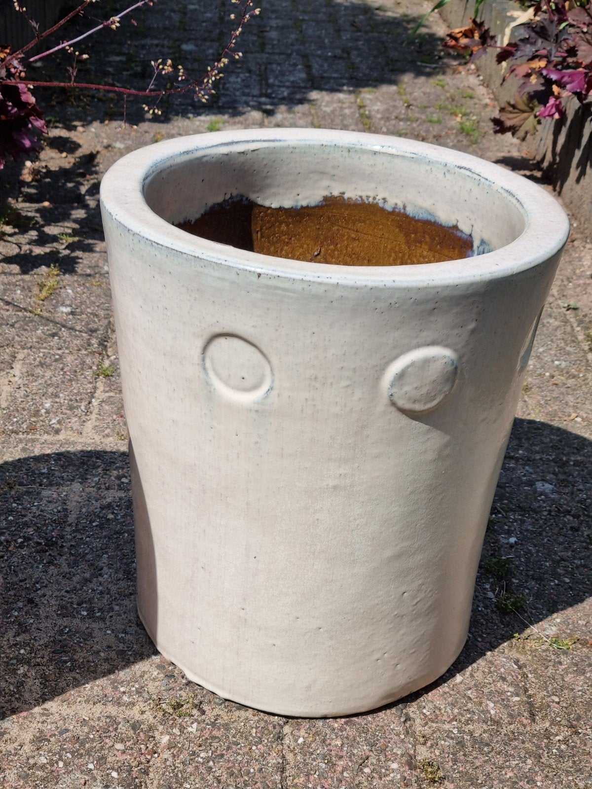 Grote dikwandige PLANTENBAK   binnen of buiten gebruik, Ophalen, Gebruikt, 40 cm of meer, Rond