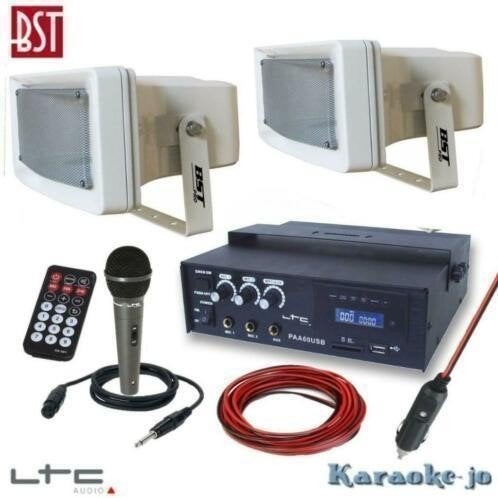 Professioneel 12V of 220Volt omroep geluid systeem 3640, ., Nieuw, Ophalen of Verzenden, .