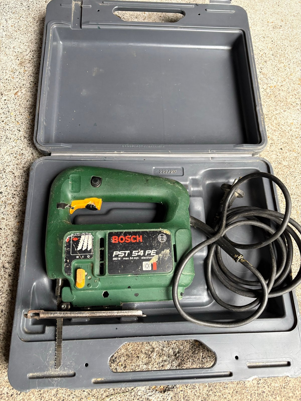 Bosch PST 54 PE Decoupeerzaag - Gebruikt maar functioneel, Ophalen, Gebruikt, Decoupeerzaag, 30 tot 70 mm