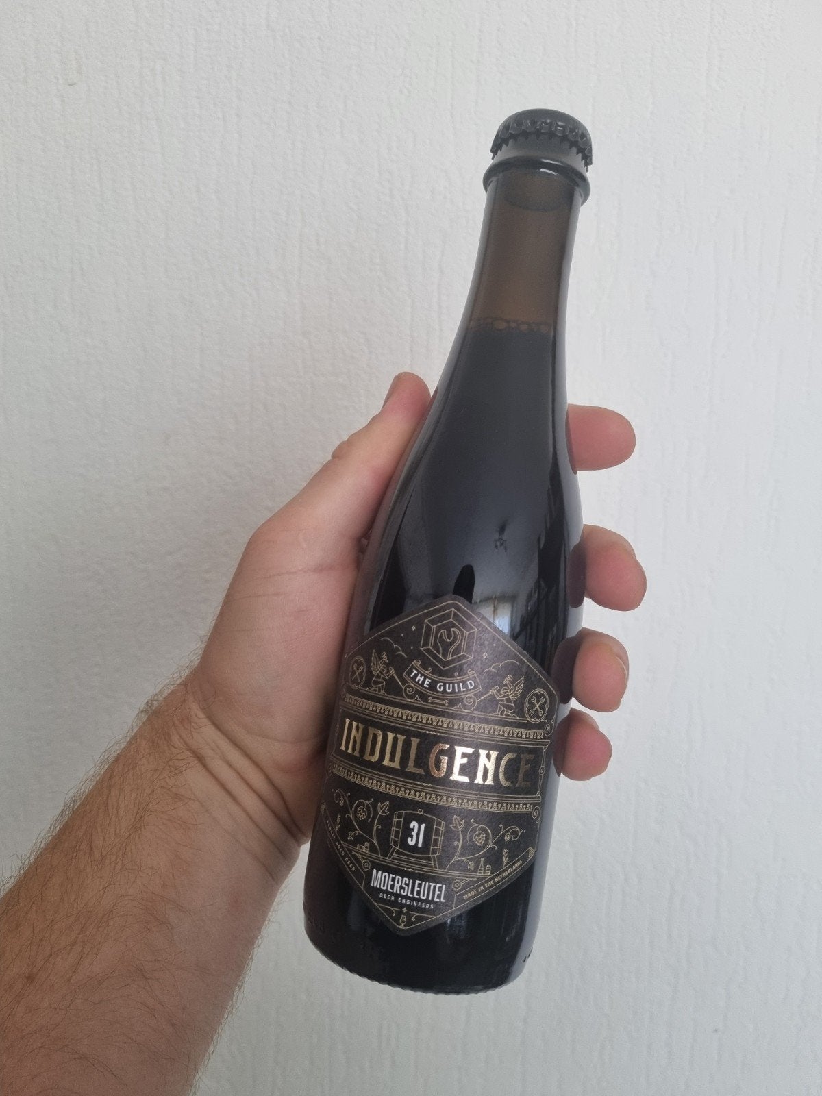 Moersleutel indulgence 31 barrel aged stout bier, Ophalen of Verzenden, Nieuw, Overige merken