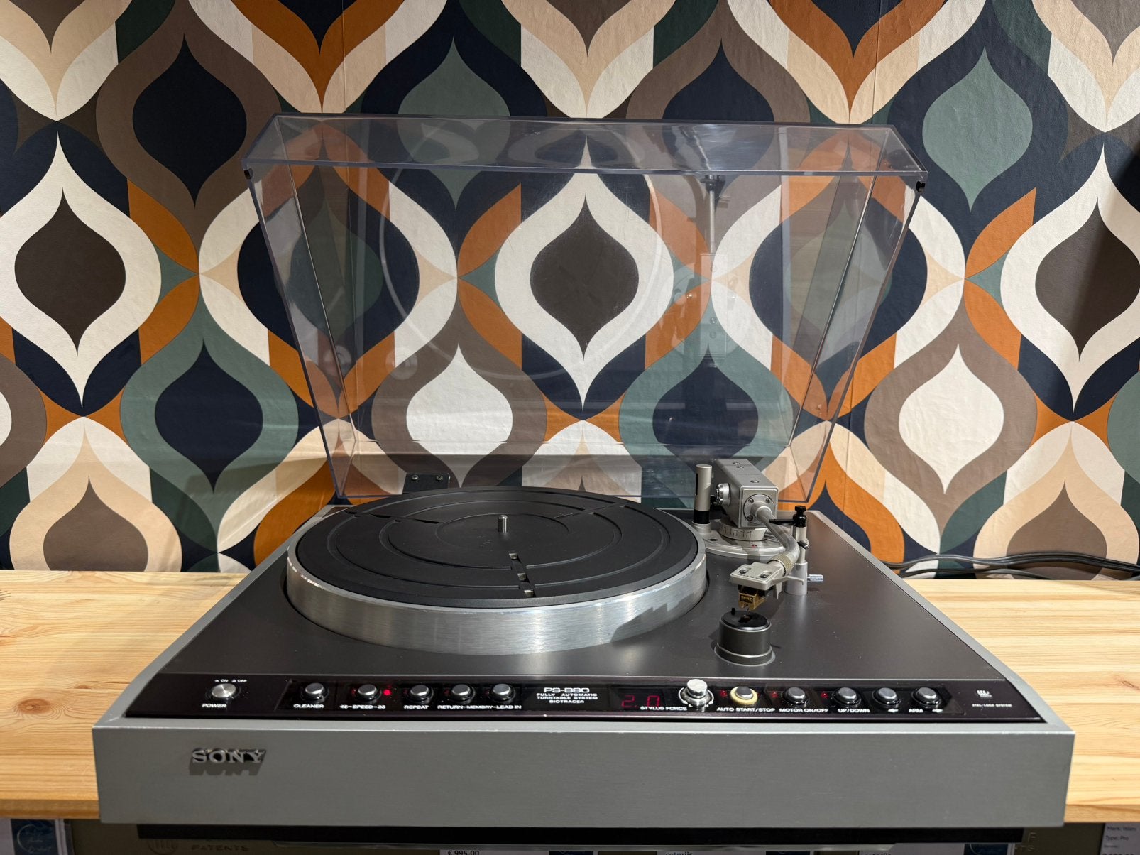 Sony PS-B80, ZEER ZELDZAAM, VOLLEDIGE REVISIE, topstaat, Audio, Tv en Foto, Ophalen, Pitch-regelaar, Contact@vintageaudiobreda.nl