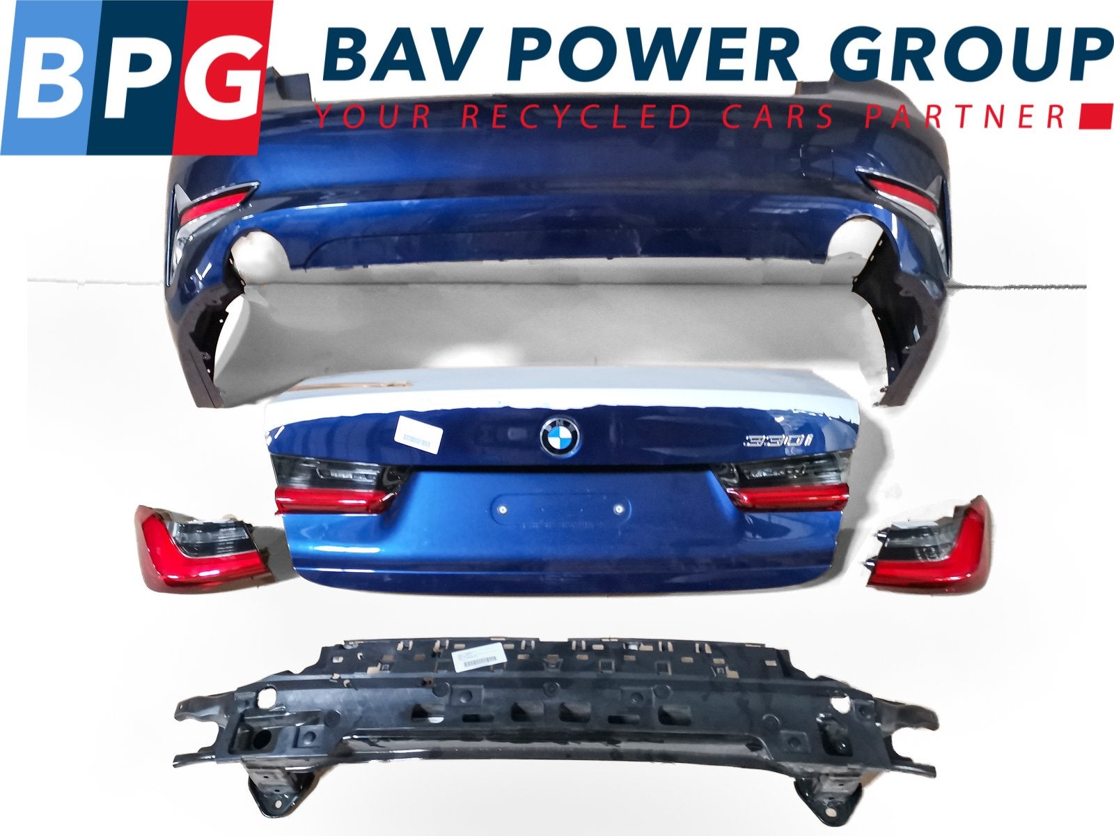 ACHTERKLEP ACHTERKANT BMW 3 serie (G20) (41007455942)