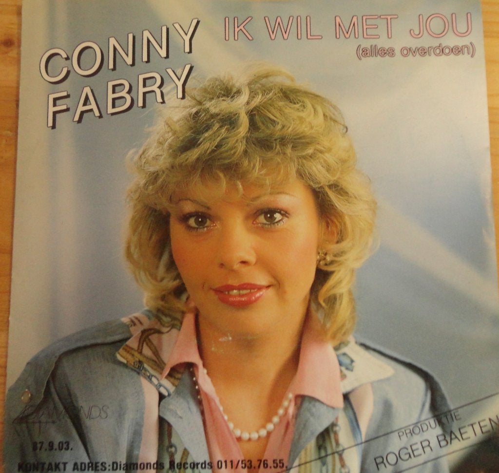 Conny Fabry > Ik wil met jou, Ophalen of Verzenden, Gebruikt, 7 inch, Nederlandstalig