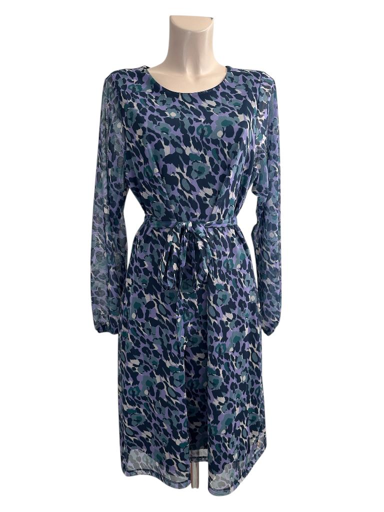 Juffrouw Jansen jurk L, Kleding | Dames, Jurken, Zo goed als nieuw, Zwart, Onder de knie, Ophalen of Verzenden