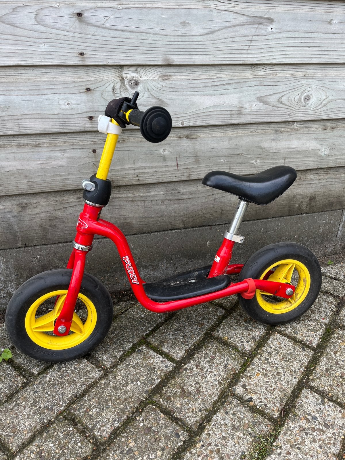 Puky loopfiets rood/geel - Ideaal voor jonge kinderen, Ophalen, Gebruikt, Minder dan 16 inch