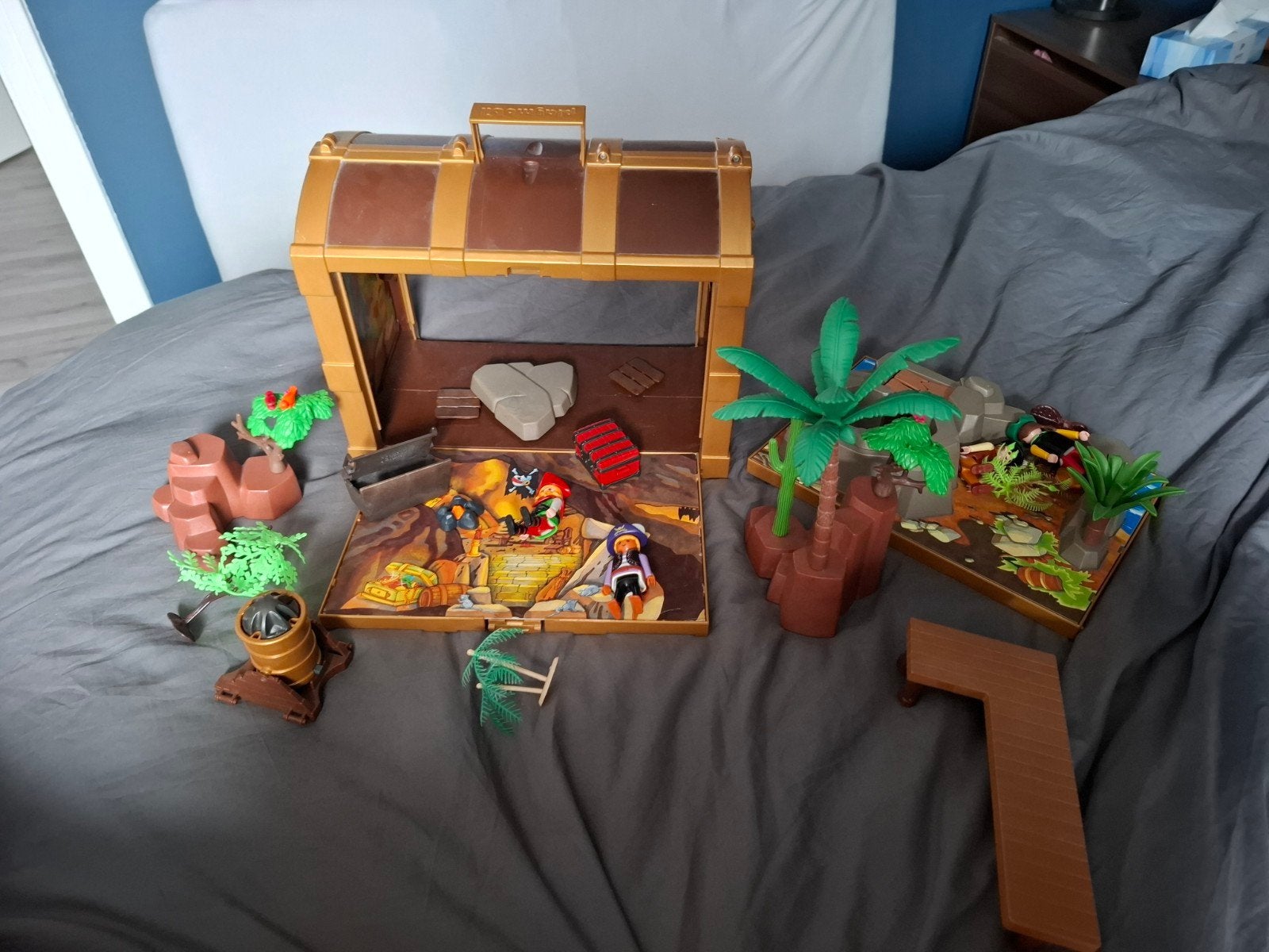 playmobil piratenkist, Ophalen of Verzenden, Gebruikt