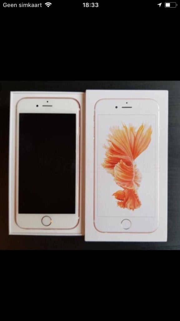 Apple iphone 6S 32 GB ROSE GOLD nieuwstaat garantie, ., Overige typen, Ophalen of Verzenden, Zo goed als nieuw