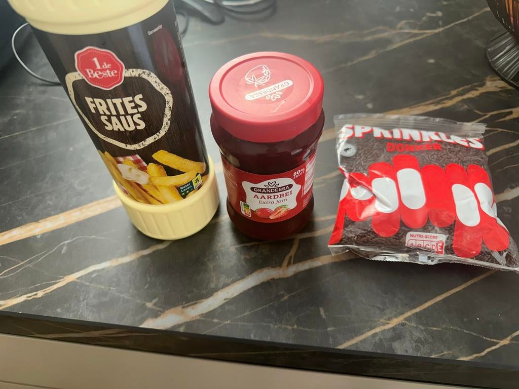 Fritesaus en andere boodschappen gratis af te halen!, Ophalen of Verzenden, Zo goed als nieuw, Overige merken