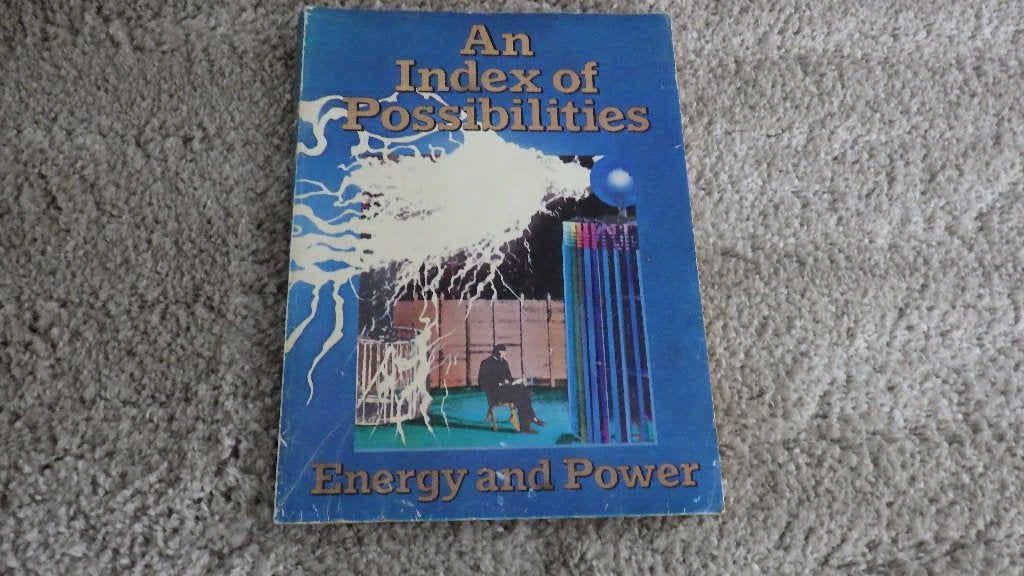 bijzonder boek met de titel: An Index of Possibilities, Ophalen of Verzenden, Overige typen