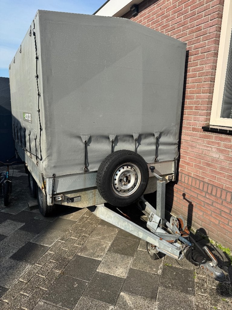 Hapert tandemasser met huif, Ophalen, Gebruikt